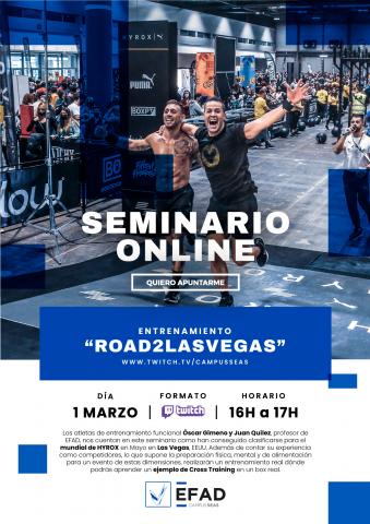 SEMINARIO ONLINE | Entrenamiento Road2Lasvegas